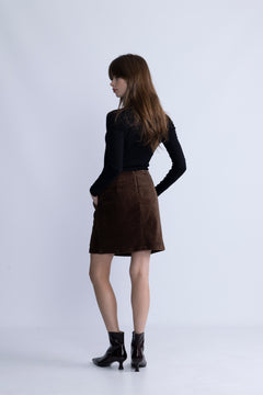 Floriana Hw Skirt - Slate Black