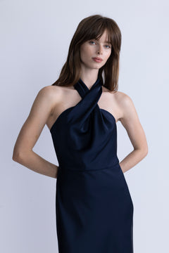 Dolores Dress - Dark Sapphire