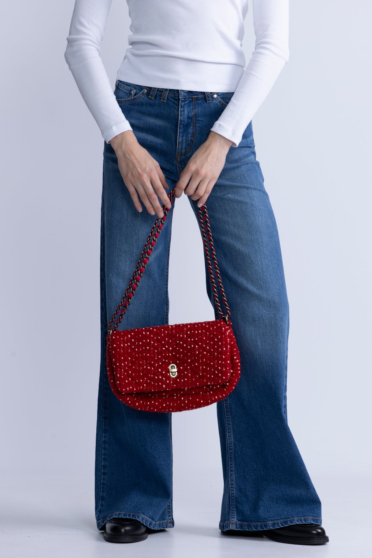 Boucle Hollis Bag - Red Ochre
