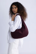 Haze Braided Neoprene - Midnight Plum