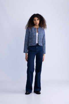 Lily Jacket - Navy Melange