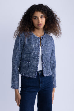 Lily Jacket - Navy Melange