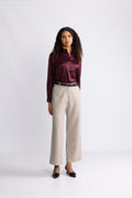 Leia Blus - Plum