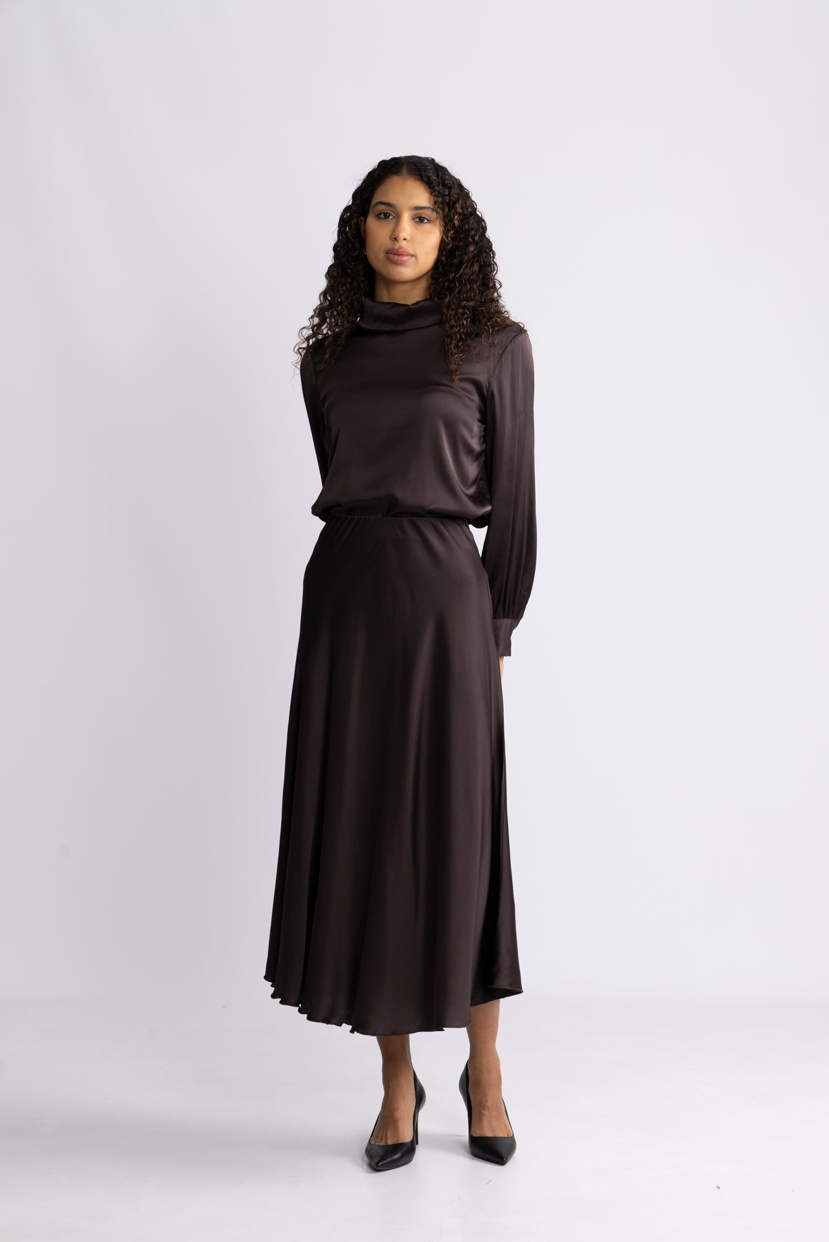 Amira Skirt - Brown