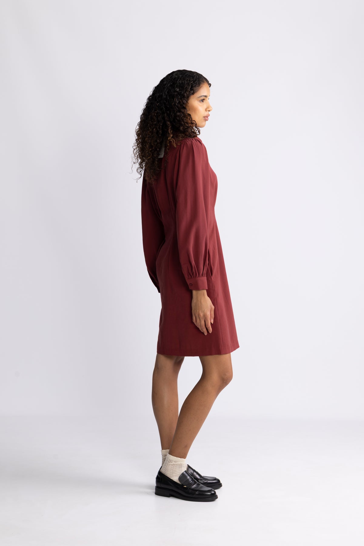 Elsa Asana Dress - Syrah