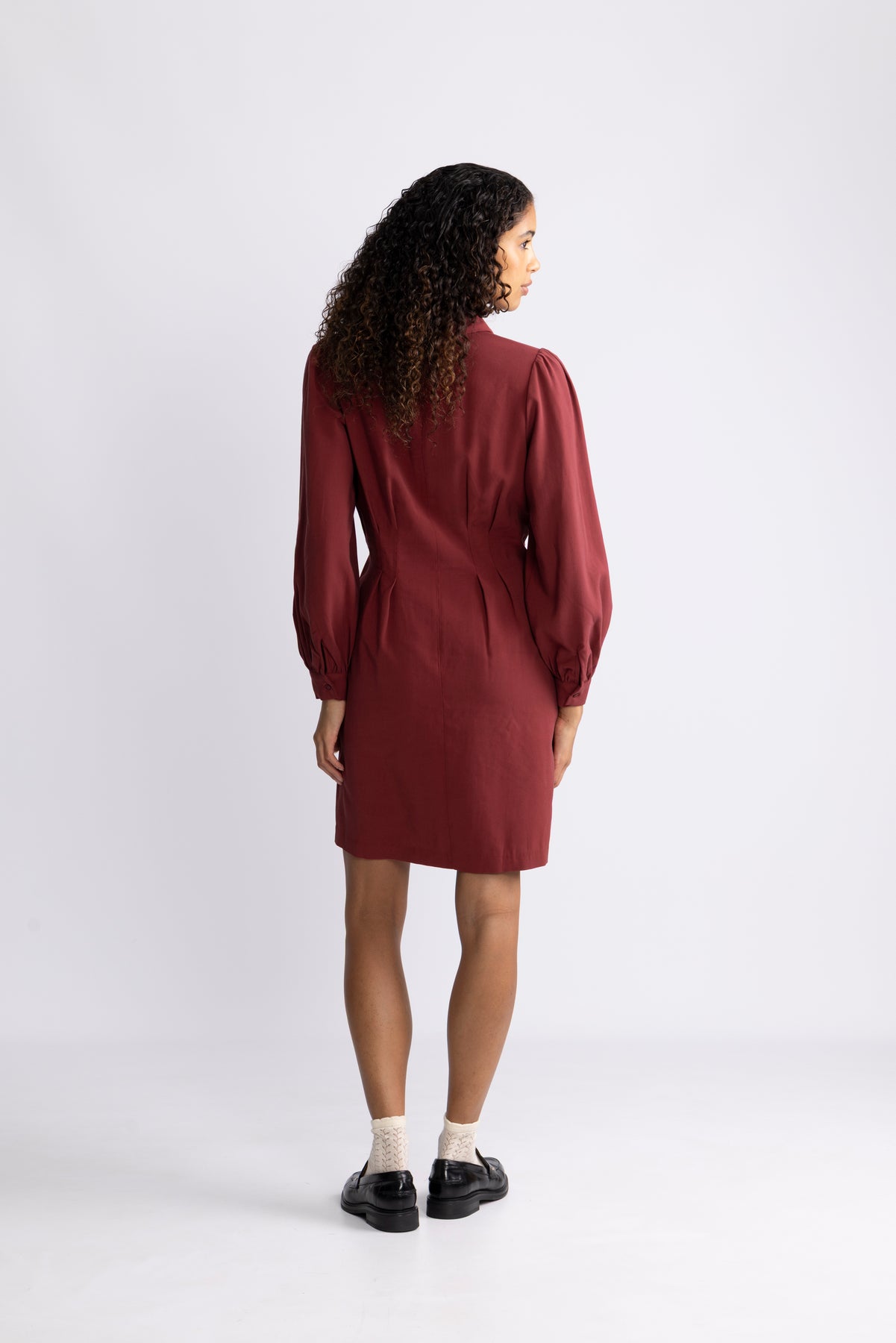 Elsa Asana Dress - Syrah