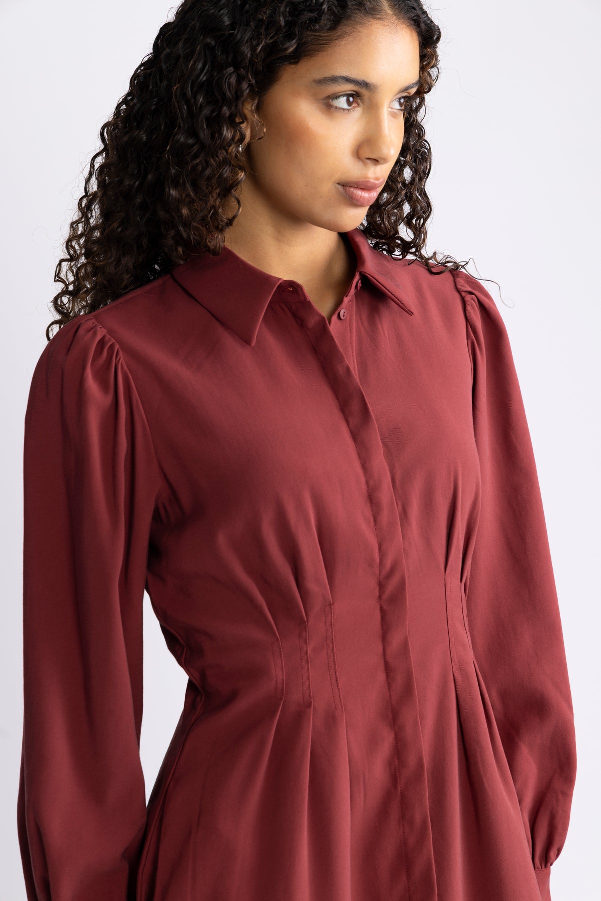 Elsa Asana Dress - Syrah