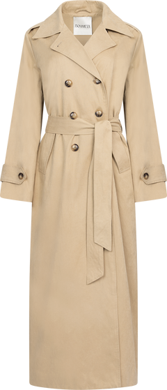 Anastasia Trench Coat - Beige