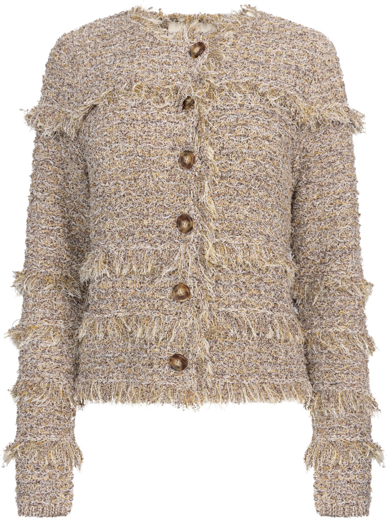 Gita Knit Tweed Jacket - Helios