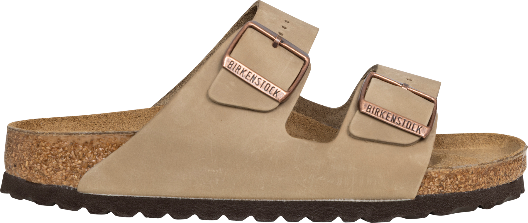 Arizona Oiled Leather Narrow - Tobacco Brown
