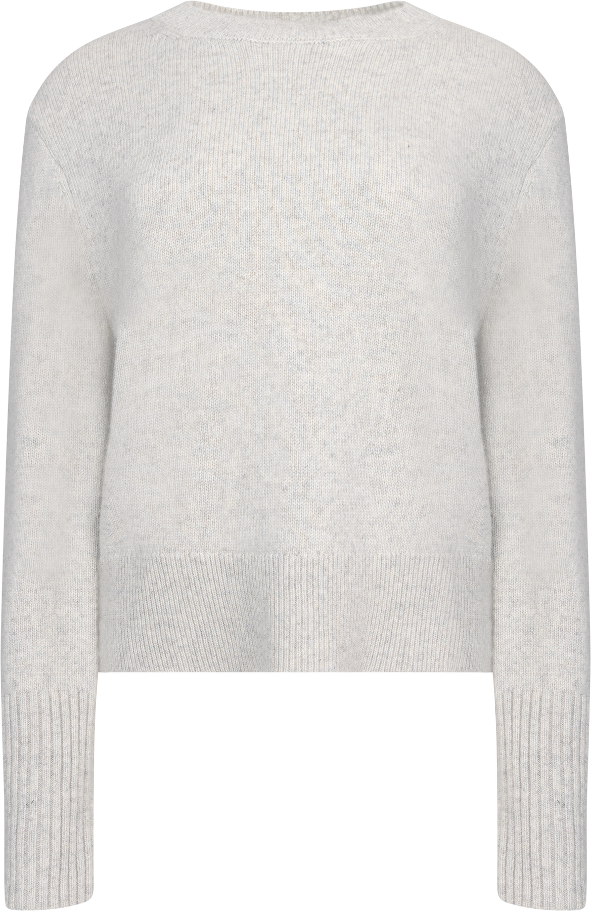 Mari Wool Sweater - Ljusgrå