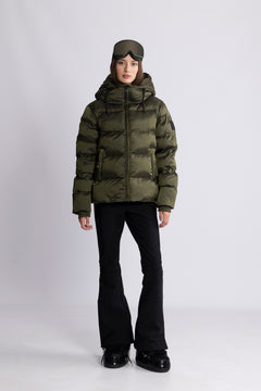Maud Puff Jacket - Olive