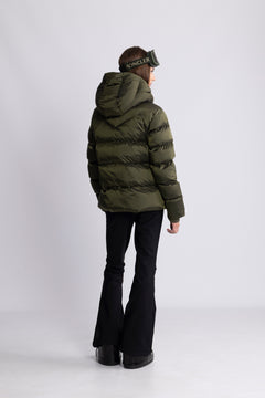 Maud Puff Jacket - Olive