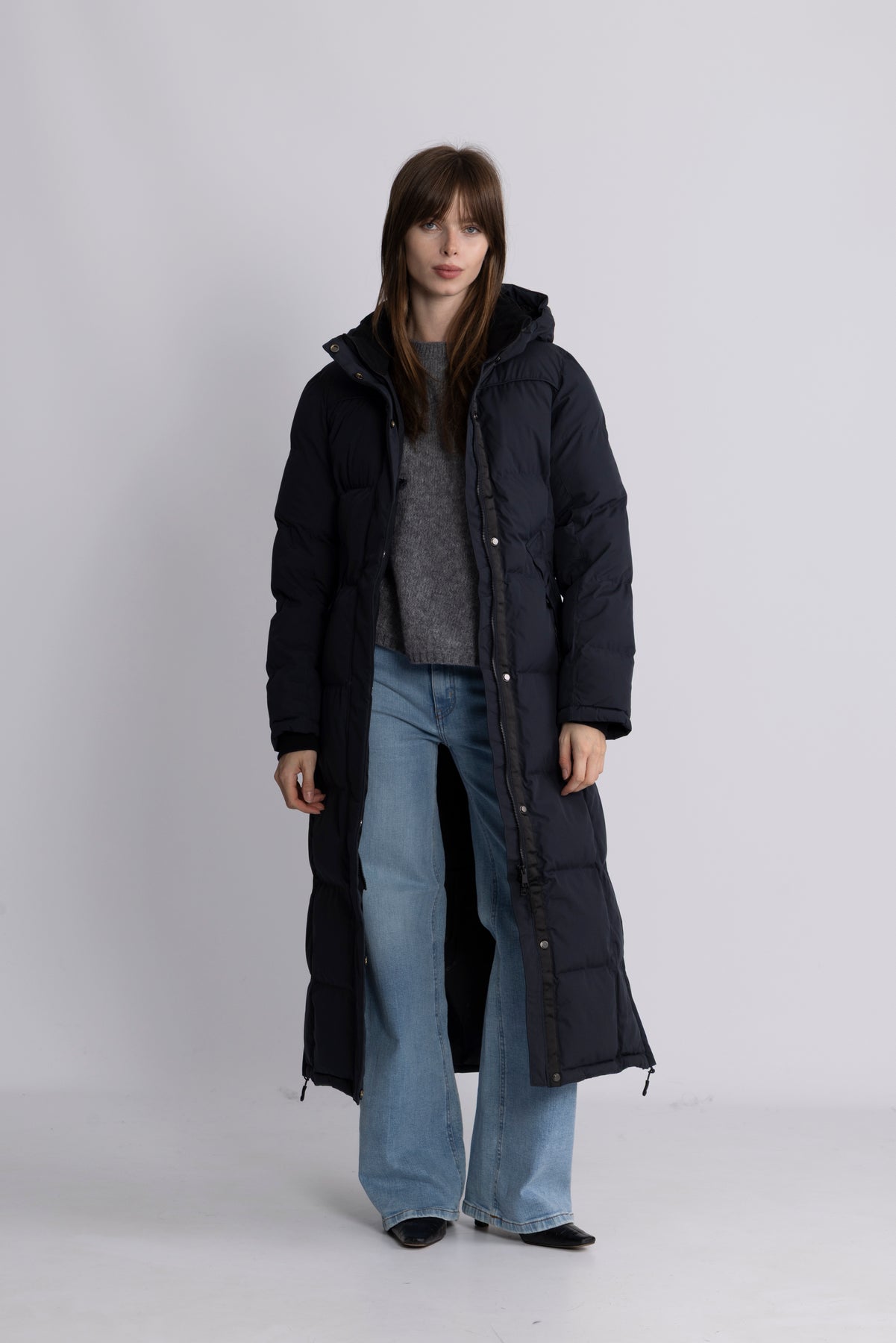 Liv Coat - Blue Graphite