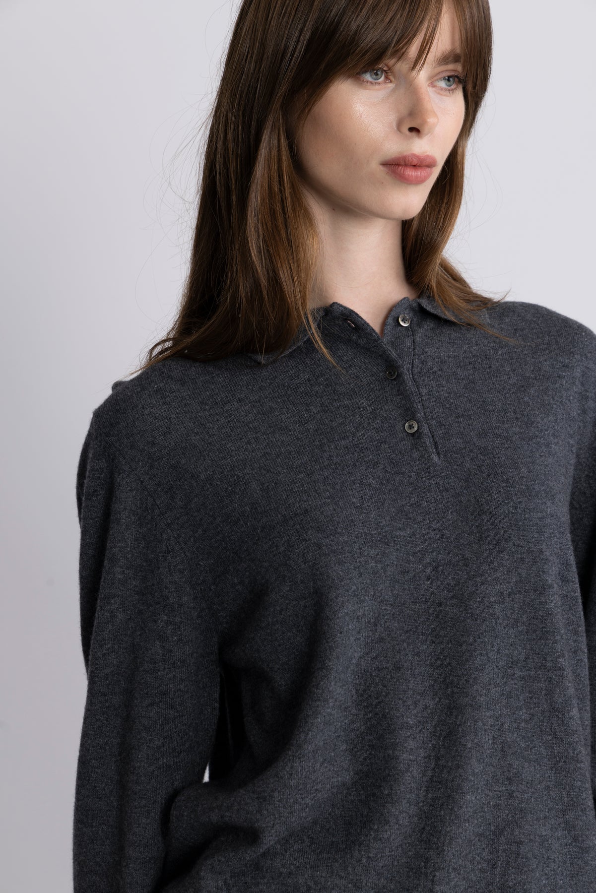 FWSS Estate Pique Sweater - Charcoal