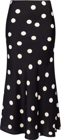 Maiden Skirt - Black White Dot