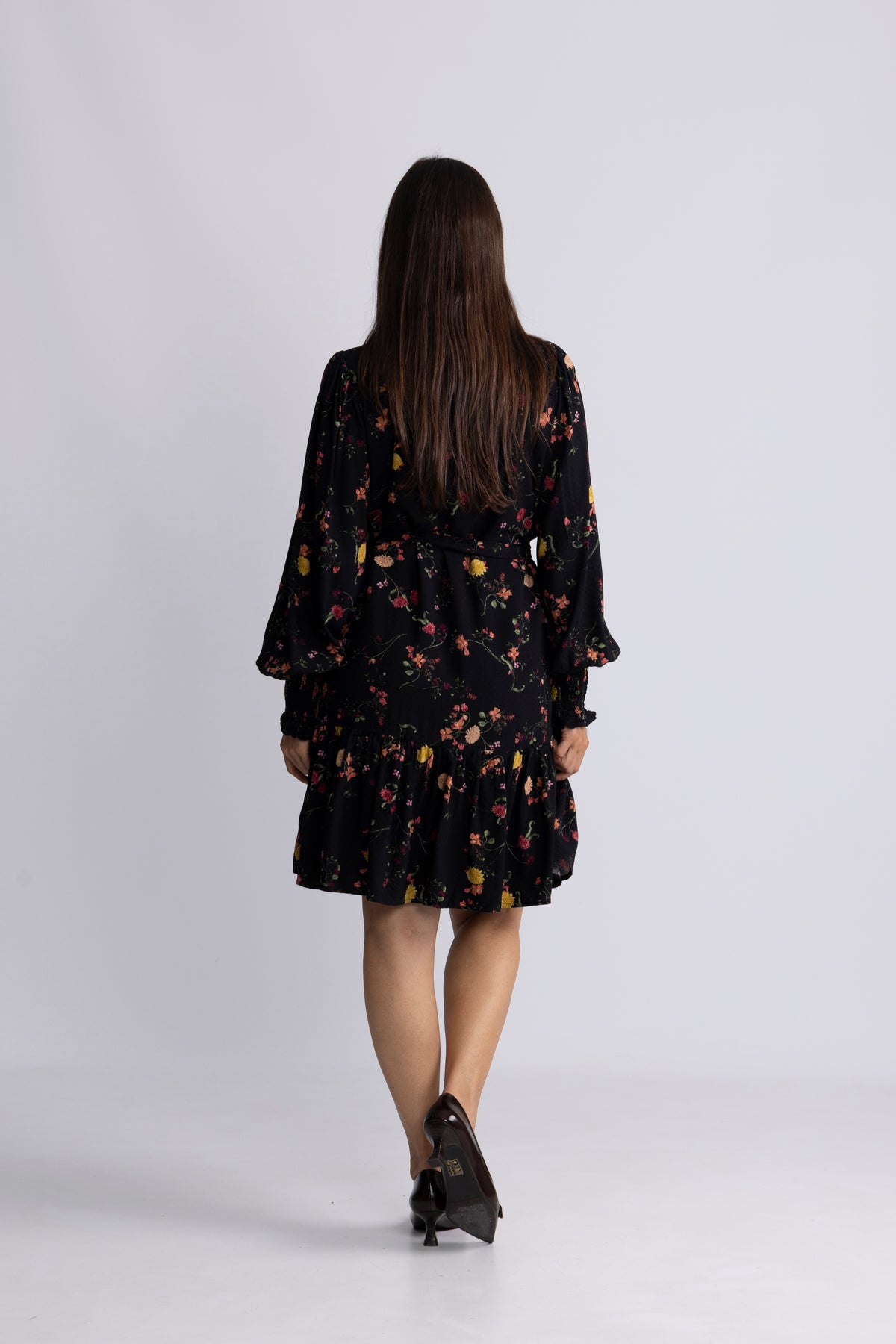 Yastilera Ls Shirt Dress - Svart Botari