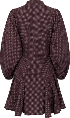 Vivienne Dress - Cocoa Poplin