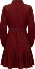 Vicky Dress - Ruby Corduroy
