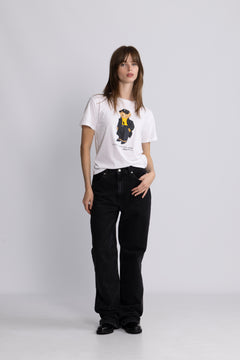 Knit-T-Shirt - White