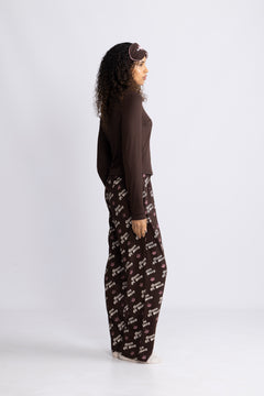 Queen Of Sleep Ls Pyjama Set - Java