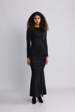 Major Dress - Black/Gold