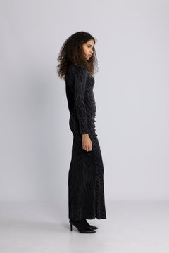 Major Dress - Black/Gold