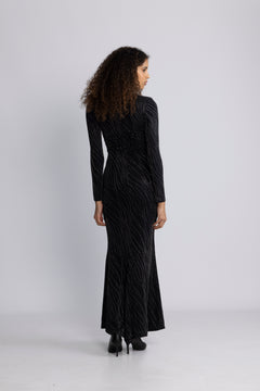 Major Dress - Black/Gold