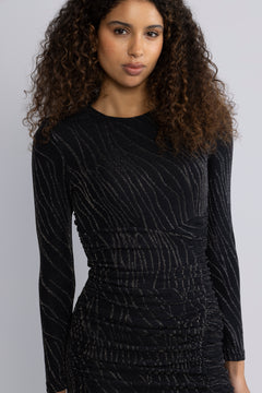 Major Dress - Black/Gold