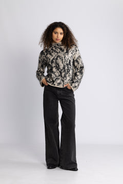 Sway Knit T-Neck - Brazilian Sand