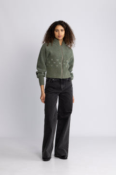 Märtha Short Jacket - Winter Moss
