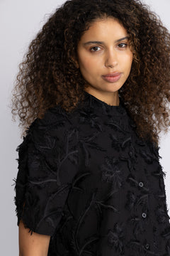 Seena Ss Shirt  - Black
