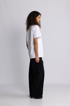 Jersey Oversized T-Shirt - Bright White