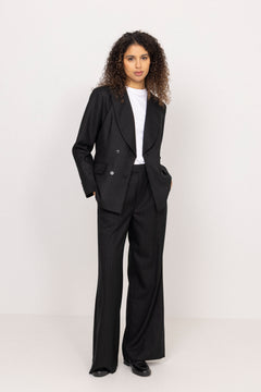 Billie Pinstripe - Black