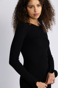 Isara Merino Dress - Svart