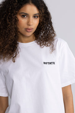 Jersey Oversized T-Shirt - Bright White
