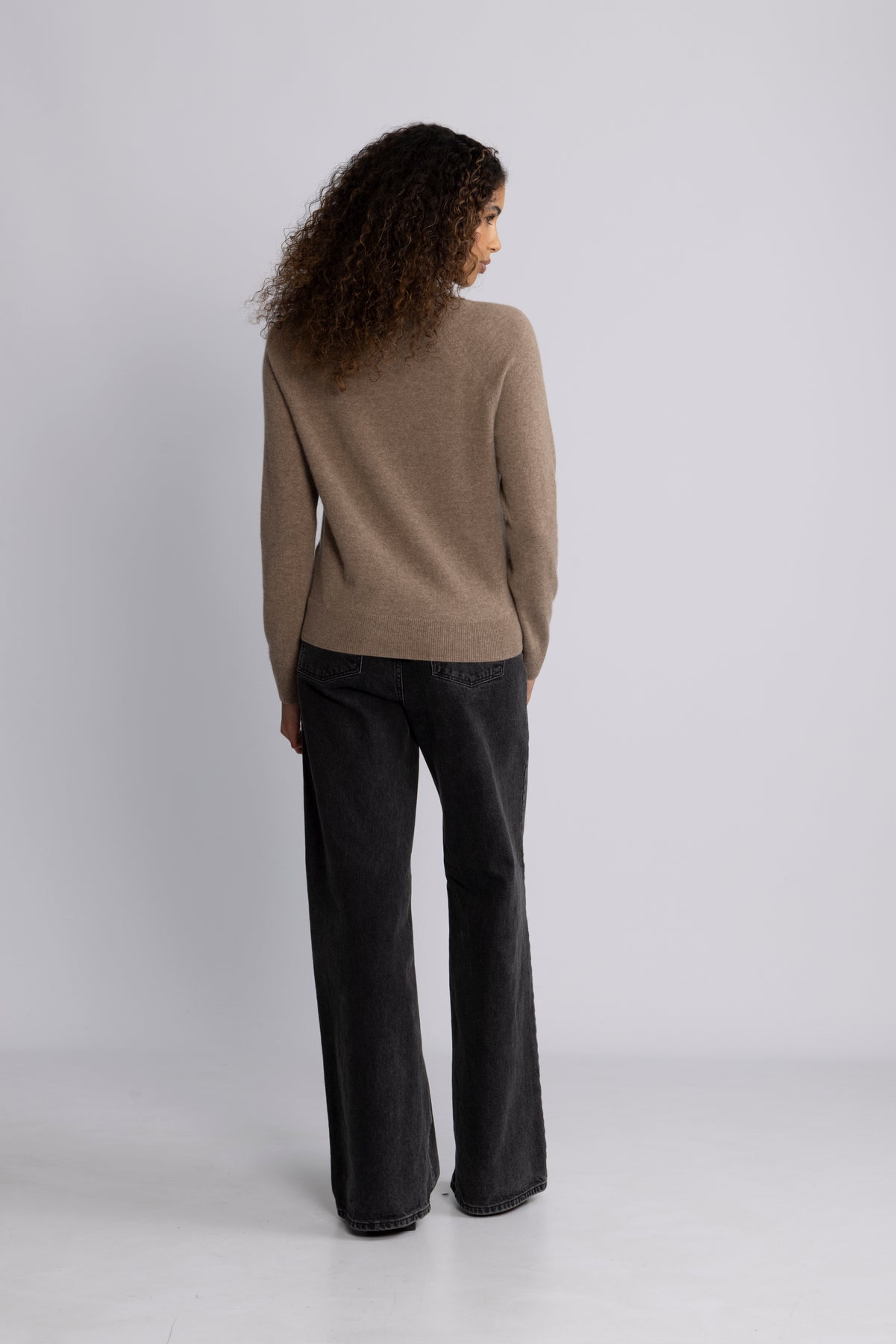 Boston O-Neck - Nature Taupe