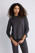 Sadie Sweater - Mörkgrå Melange