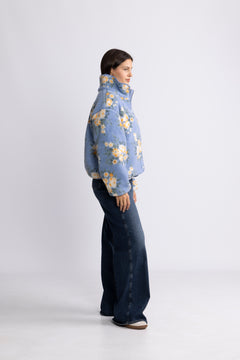Rype Fleece Jacket - Lt. Blue Mix