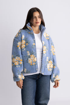 Rype Fleece Jacket - Lt. Blue Mix