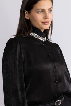 Yasmanula Ls Shirt - Black