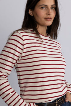 Pablo Maggie Tee Ls - Vanilla Ice/Winery