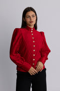 Yasripple Ls Shirt S. - Jester Red