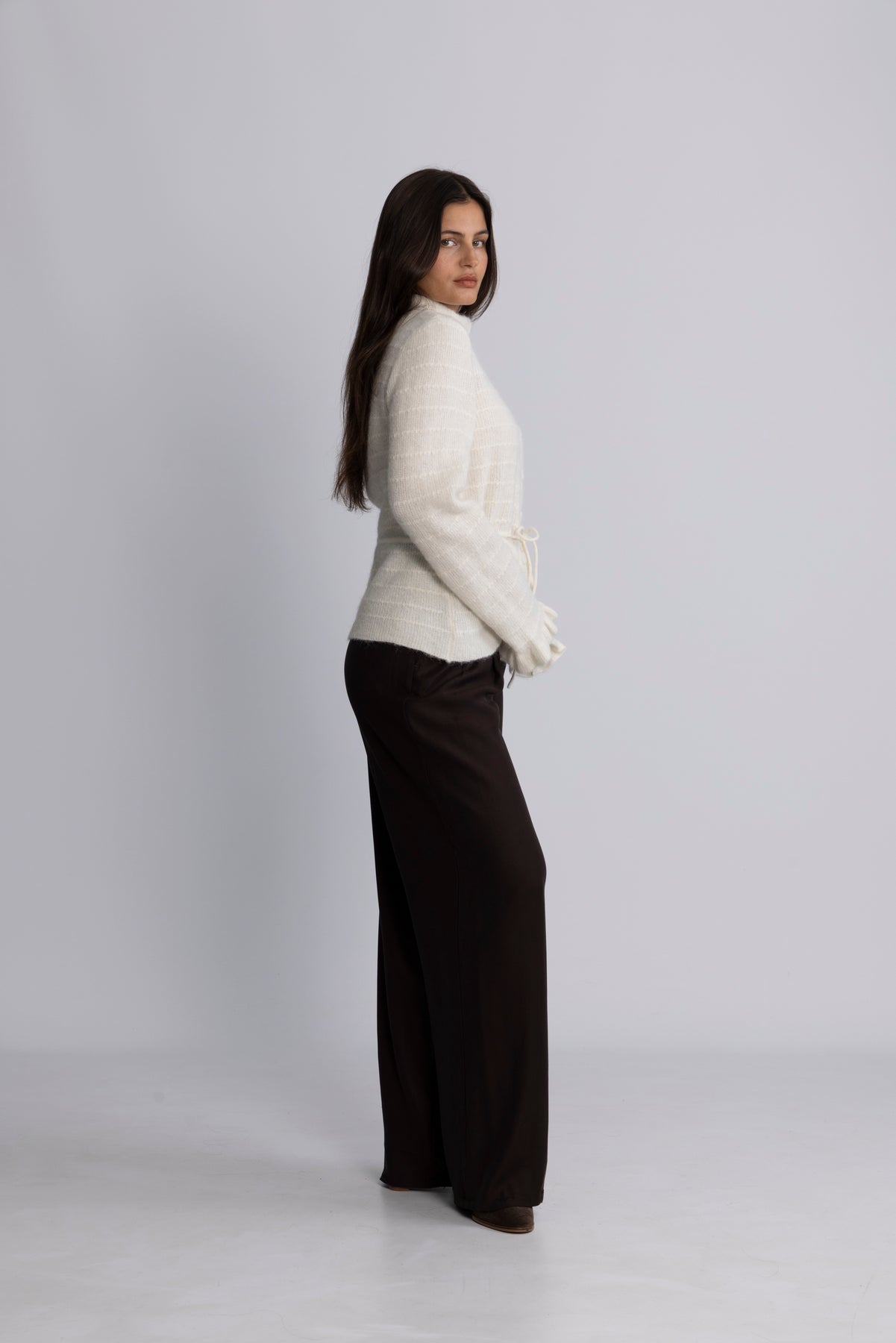 Yasthellis Ls Knit Cardigan S. - Star White