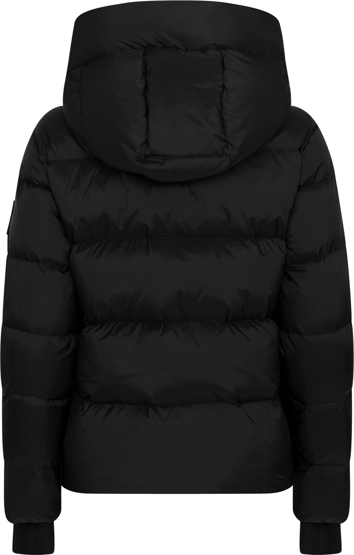 Angelika Down Puffer Jacket - Black