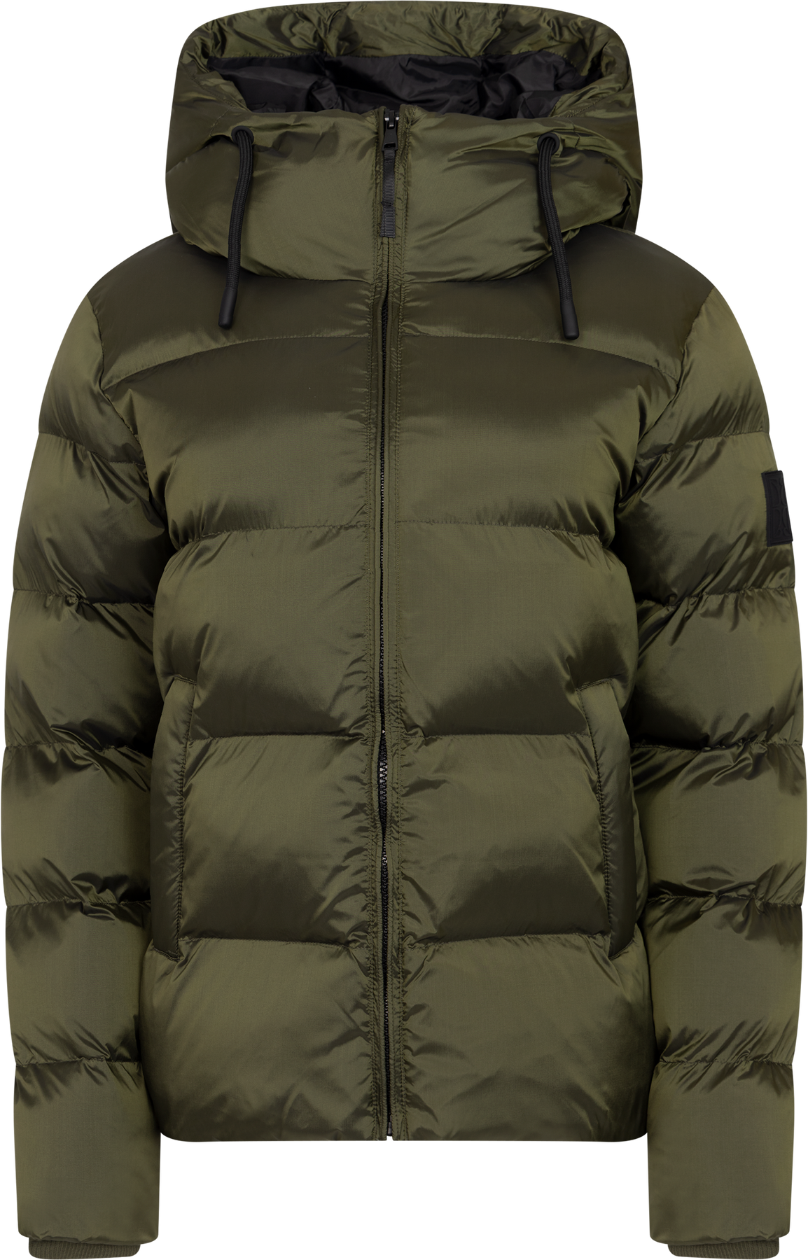 Maud Puff Jacket - Olive