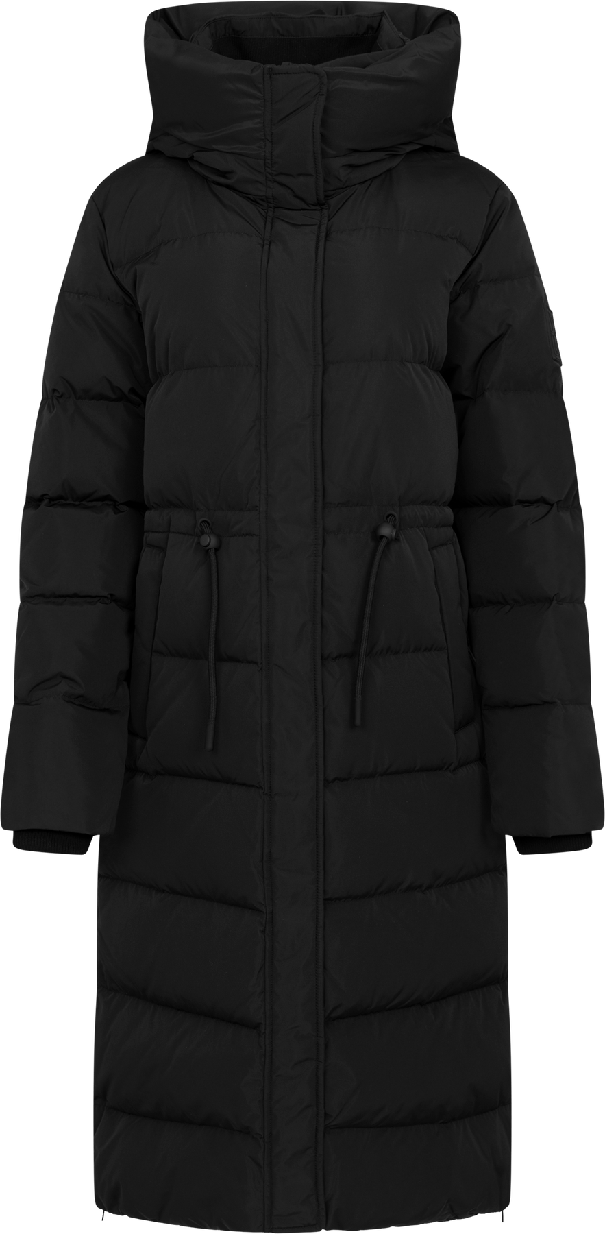 Sophie Long Down Coat - Black