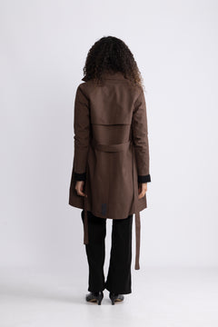 Yr Coat - Chocolate Brown
