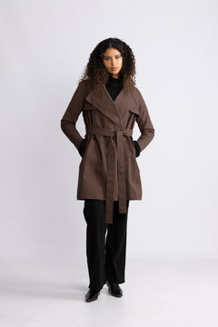 Yr Coat - Chocolate Brown