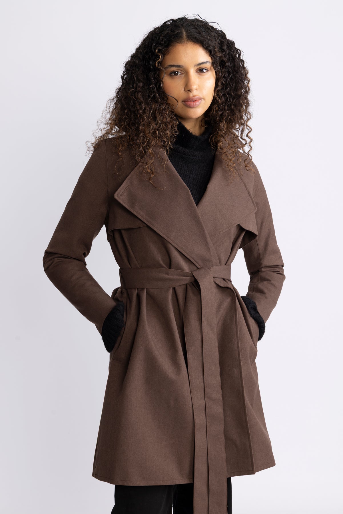 Yr Coat - Chocolate Brown